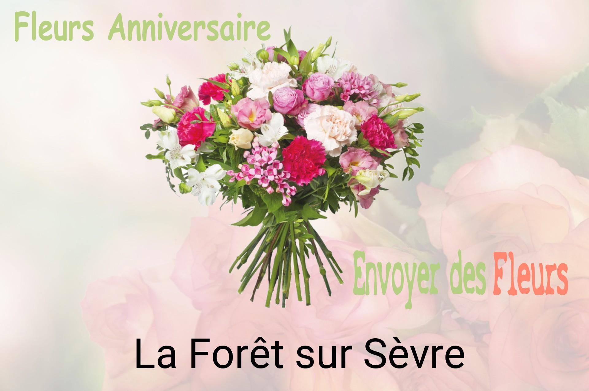 Bouquet de fleurs d’anniversaire livré à La Forêt-sur-Sèvre