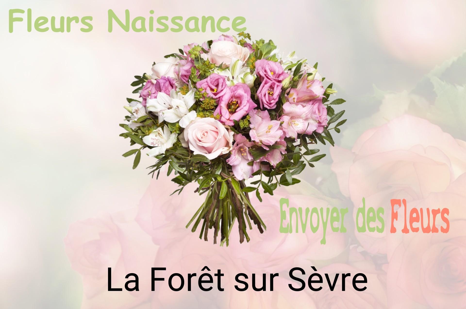Bouquet de fleurs de naissance livré à La Forêt-sur-Sèvre