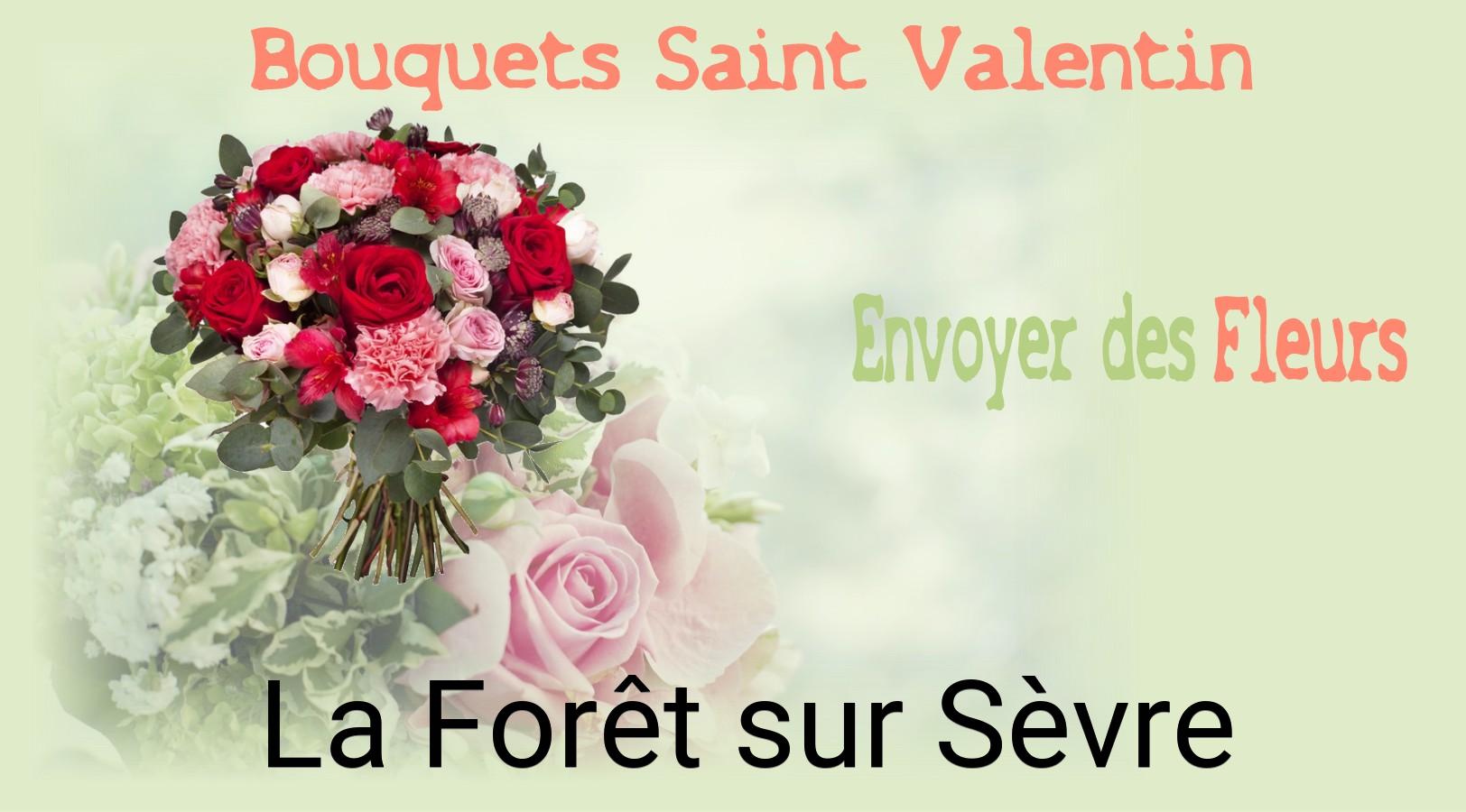 Roses de Saint-Valentin livrées à La Forêt-sur-Sèvre